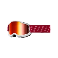 100% ANTIPARRA 100% ACCURI 2 GOGGLE REDLINE - MIRROR RED LENS