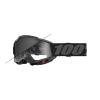 100% ANTIPARRA 100% ACCURI 2 OTG/UTV/ATV DESERT GOGGLE
BLACK - PHOTOCHROMIC LENS