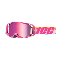 100% ANTIPARRA 100% ARMATIC GOGGLE SELLARS - MIRROR PINK LENS