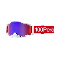 100% ANTIPARRA 100% ARMEGA GOGGLE CORBIN - MIRROR RED/BLUE LENS