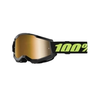 100% ANTIPARRA 100% STRATA 2 GOGGLE SOLAR ECLIPSE - MIRROR TRUE GOLD LENS