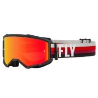 Fly Racing ANTIPARRA FLY ZONE BLACK/RED W/ RED MIRROR/AMBER LENS 2022