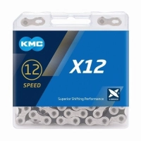 KMC CADENA KMC X12 12-SPEED SILVER 126 LINKS