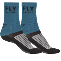 Fly Racing CALCETINES FLY FACTORY RIDER SOCKS BLUE/BLACK/GREY SM/MD