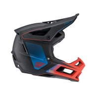 100% CASCO 100% AIRCRAFT 2 CARBON STEEL BLUE/NEON RED