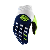 100% GUANTES 100% AIRMATIC NAVY/WHITE