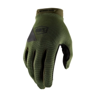 100% GUANTES 100% RIDECAMP ARMY GREEN/BLACK