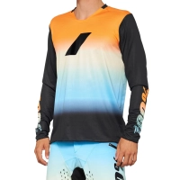 100% JERSEY 100% R-CORE X LE LONG SLEEVE JERSEY SUNSET