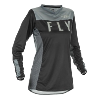 Fly Racing JERSEY FLY MUJER LITE BLACK/GREY