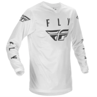 Fly Racing JERSEY FLY UNIVERSAL WHITE/BLACK