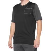 100% JERSEY RIDECAMP CHARCOAL/BLACK