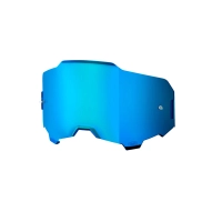 100% MICA ANTIPARRA 100% ARMEGA REPLACEMENT - INJECTED MIRROR BLUE LENS