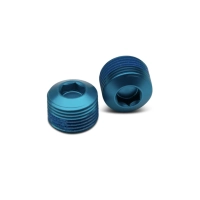 Crankbrothers REPUESTO CRANKBROTHERS PEDAL BLUE HEX END CAP 