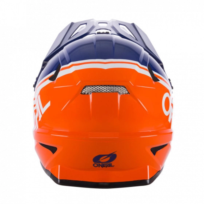 CASCO ONEAL SONUS Helmet SPLIT BLUE/ORAN - Crossmountain