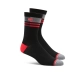 CALCETINES CRANKBROTHERS ICON MTB BLACK / RED / GREY 
