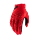 GUANTES 100% AIRMATIC RED/BLACK