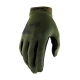 GUANTES 100% RIDECAMP ARMY GREEN/BLACK