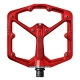 PEDALES CRANKBROTHERS STAMP 7 RED